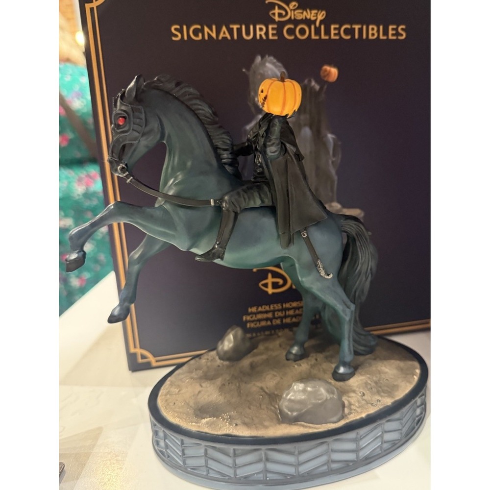 Disney Parks 2026 Headless Horseman Figurine Halloween NEW In Box